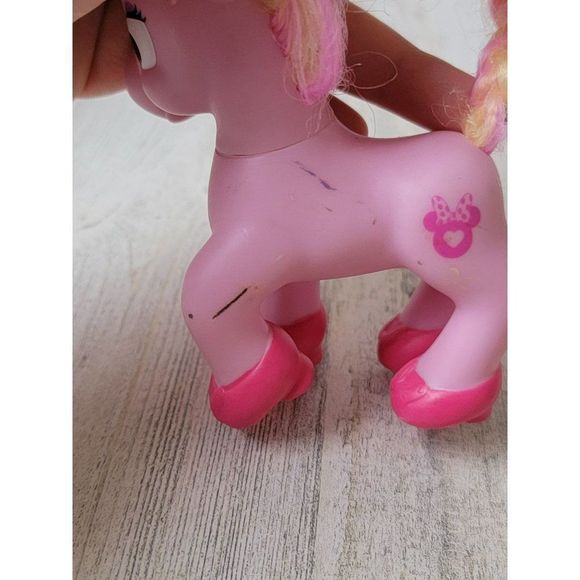 Mattel 2013 pink Minnie Mouse horse toy figure - Picture 4 of 7